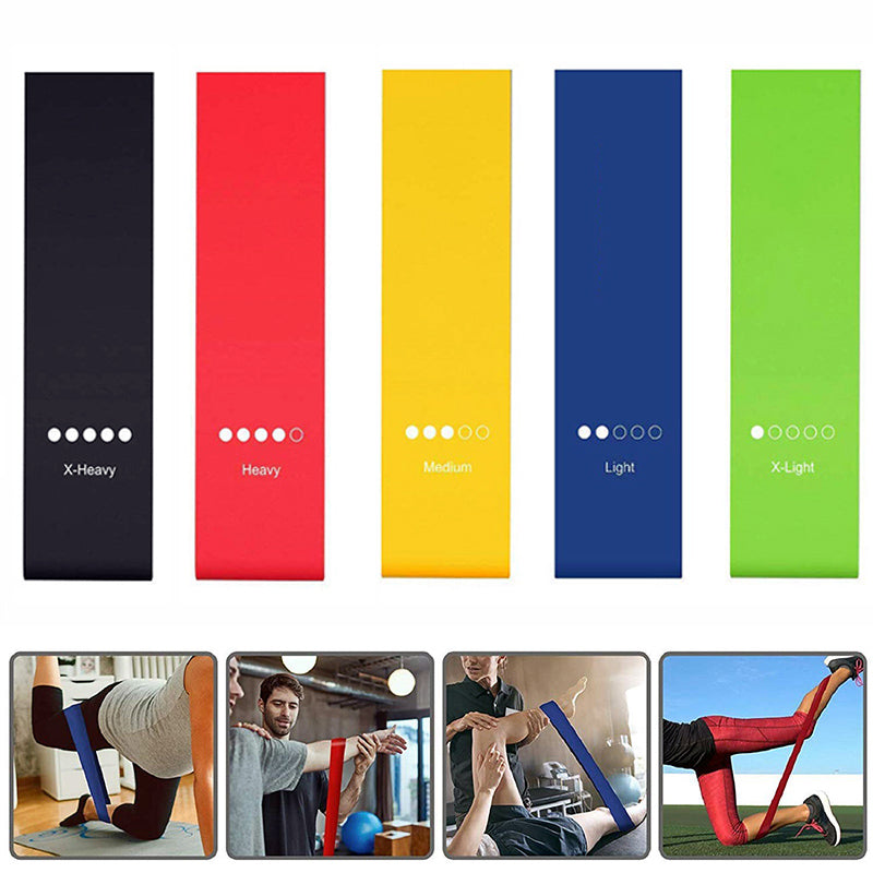 Elastic Bands For Fitness Yoga Resistance Bands Home Fitness Band Crossfit Stretching Strength Training Latex Workout Equipment