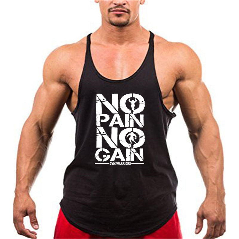 Brand Clothing Muscle Bodybuilding Stringer Tank Top Mens Fitness Singlets Cotton Sleeveless shirt Workout Sportwear Undershirt
