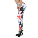Sport Leggings Women Yoga Pants Workout Fitness Clothing Jogging Running Pants Gym Tights Stretch Print Sportswear Yoga Leggins
