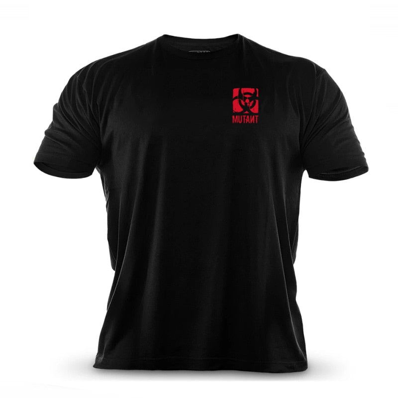 2019 New summer shirt cotton gym fitness men t-shirt brand clothing Sports t shirt male print short sleeve Running t shirt