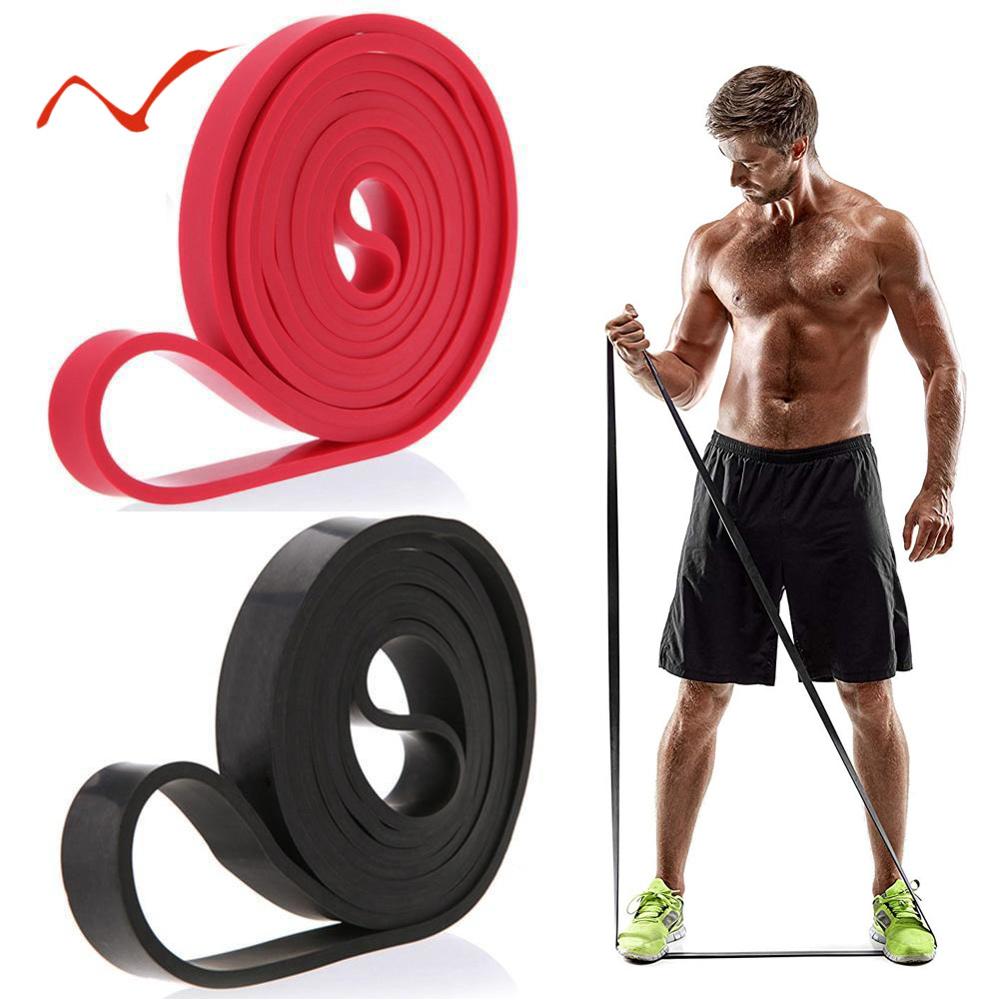 208cm Stretch Resistance Band Exercise Expander Elastic Band Pull Up Assist Bands for Fitness Training Pilates Home Workout