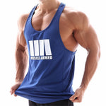 New Bodybuilding Tank Top Men Gyms Fitness sleeveless Shirt Quick dry Stringer Singlet Undershirt Male Workout Crossfit Clothing